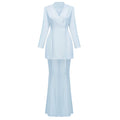 Enora Barrel Design Jacket & Skirt Set
