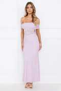 Off Shoulder Maxi Dress