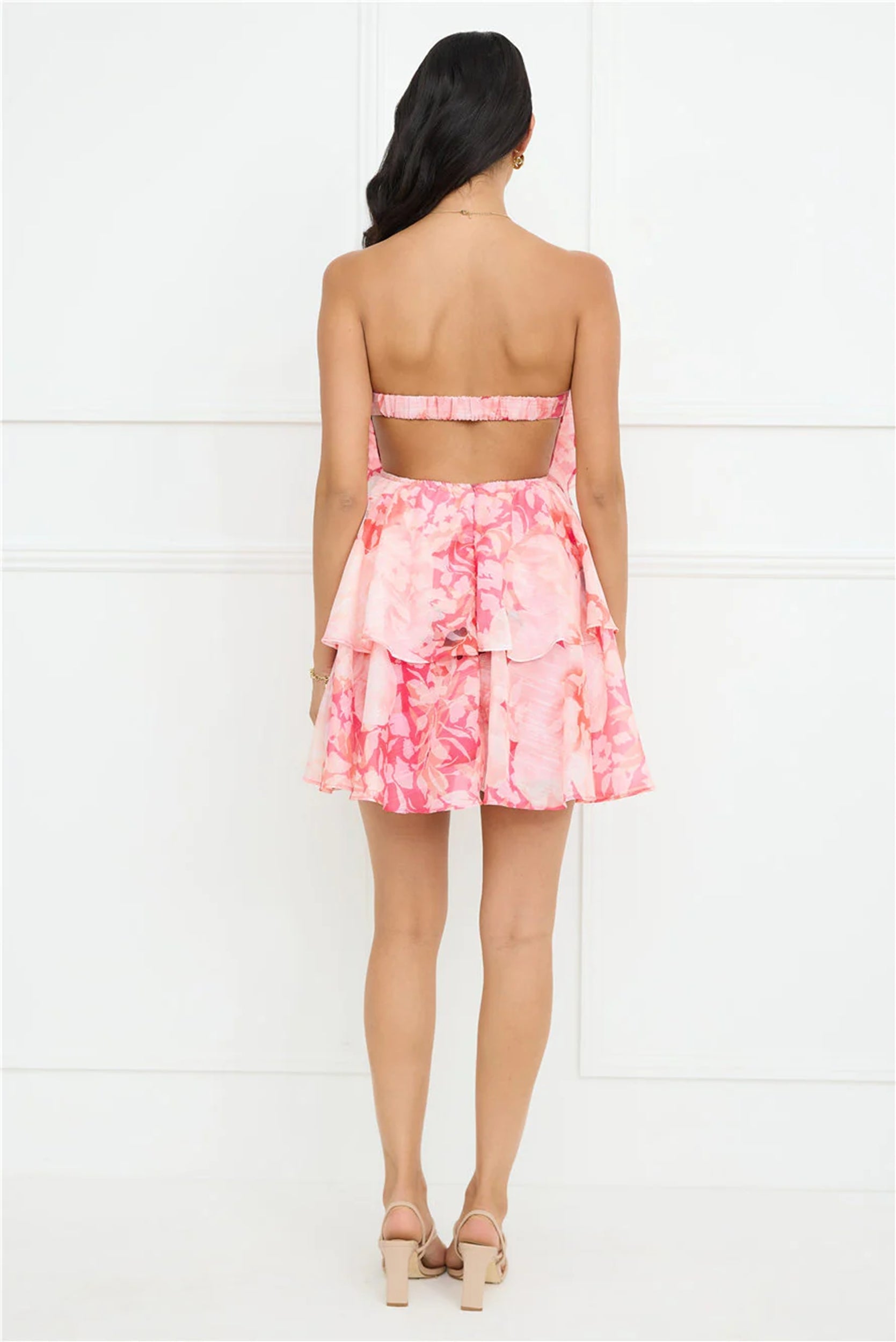 Icon In The Making Strapless Mini Dress