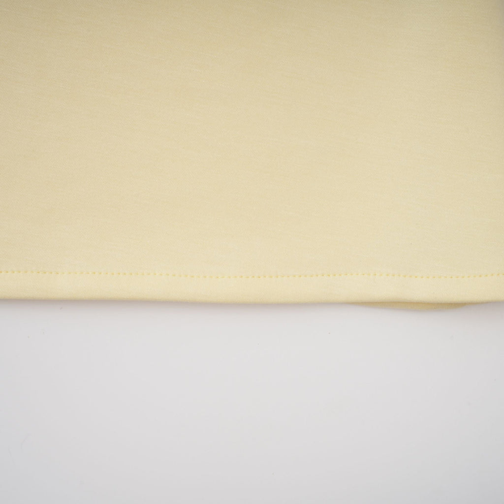 Piroska Yellow Pearl Trim Shawl Detail Maxi Dress