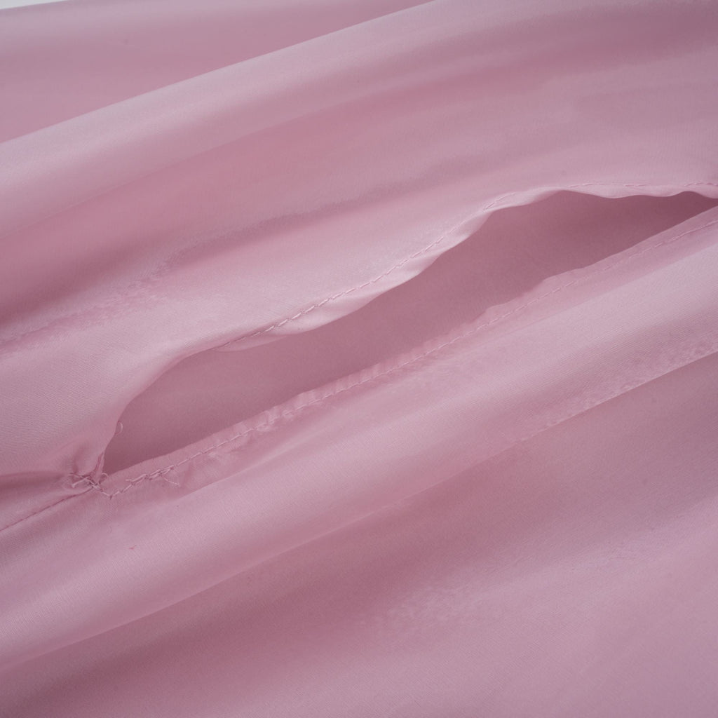 Brooklyn Pink Glossy Bubble Hem Mini Dress
