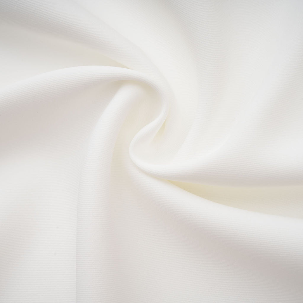 Adèle creased top & trousers matching set in White