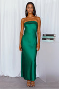 Coolness Calling Satin Maxi Dress
