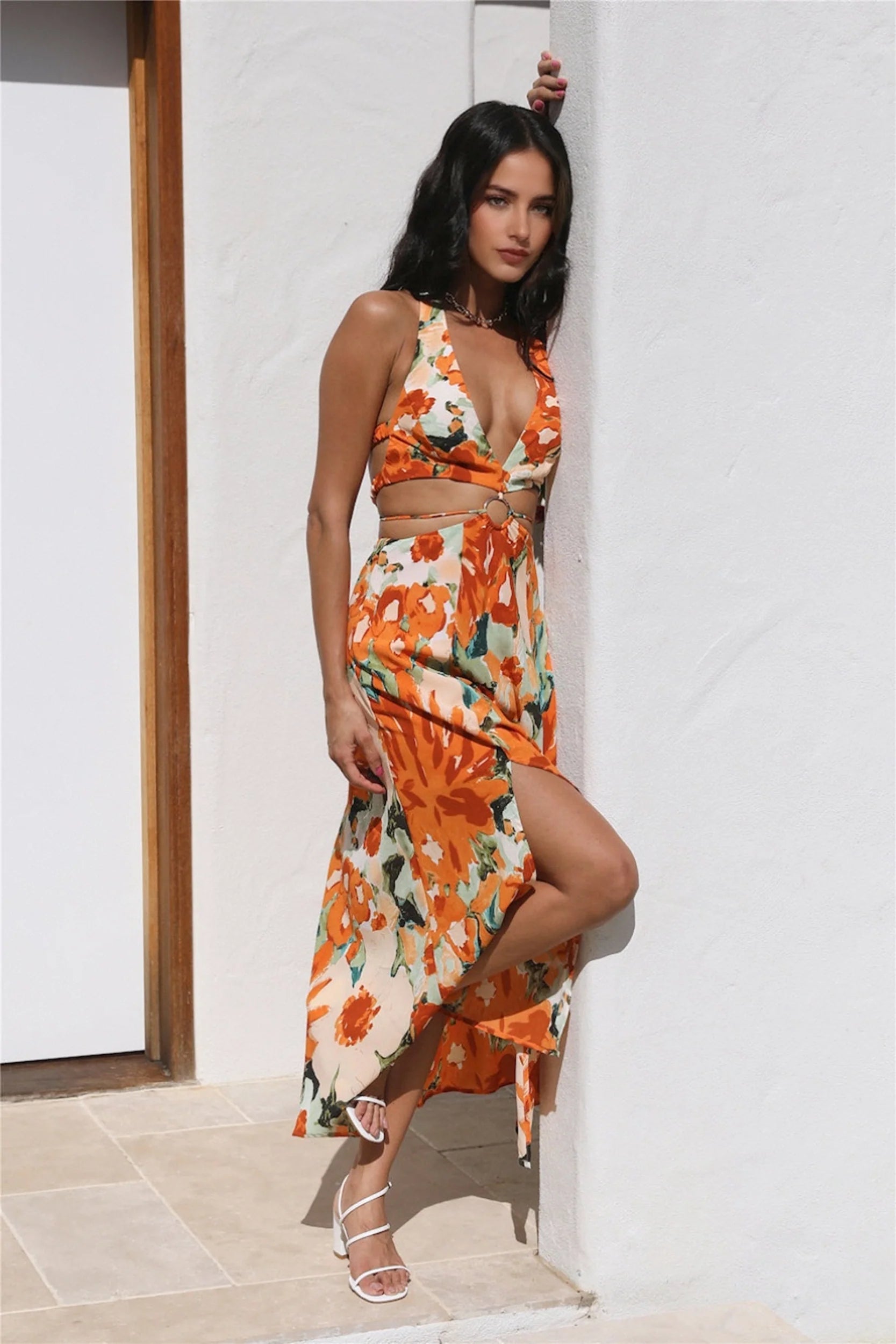 Stepping Out Maxi Dress